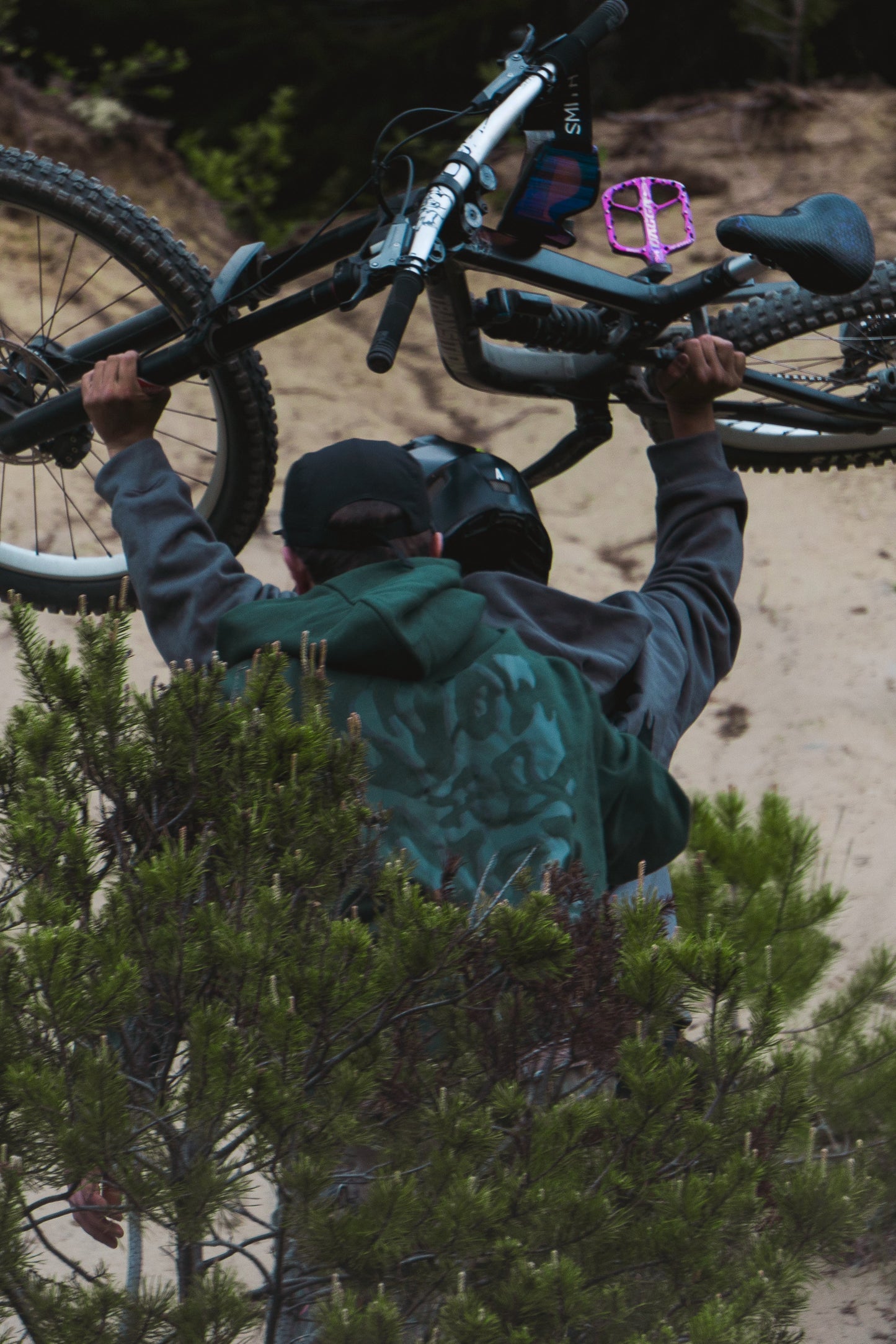 Snow & Dirt * Pine